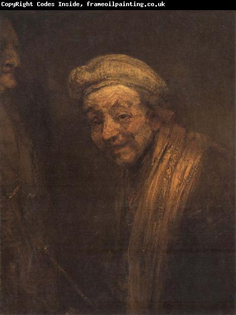 REMBRANDT Harmenszoon van Rijn Self-Portrait as Zeuxis